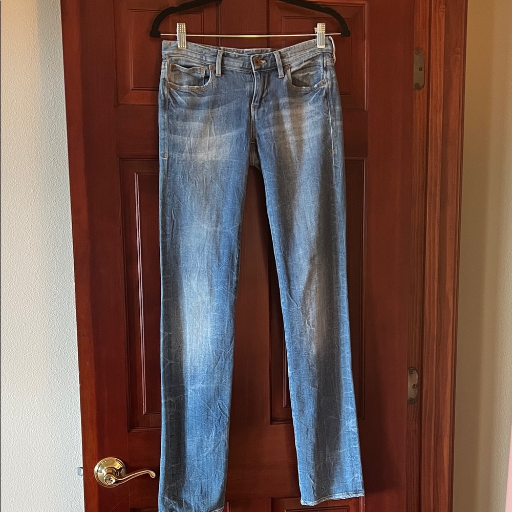 Madewell Faded Blue Skinny Jeans